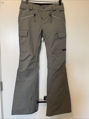 Volcom Robson Snowboard Pants XS Charcoal New With Tags Waterproof